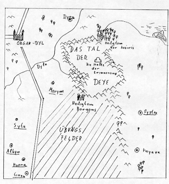 Borgon Dyl - Das Tal der Deye und das Umland von Organ Dyl